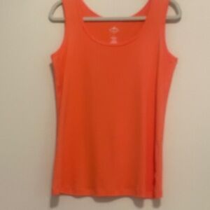 Orange Sleeveless Women's Top